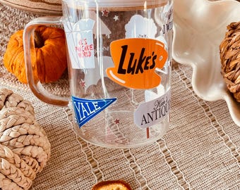 Start Hollow 17onz Mug| Gilmore Mug| Lukes Walker Lover| Cottage Core Girl