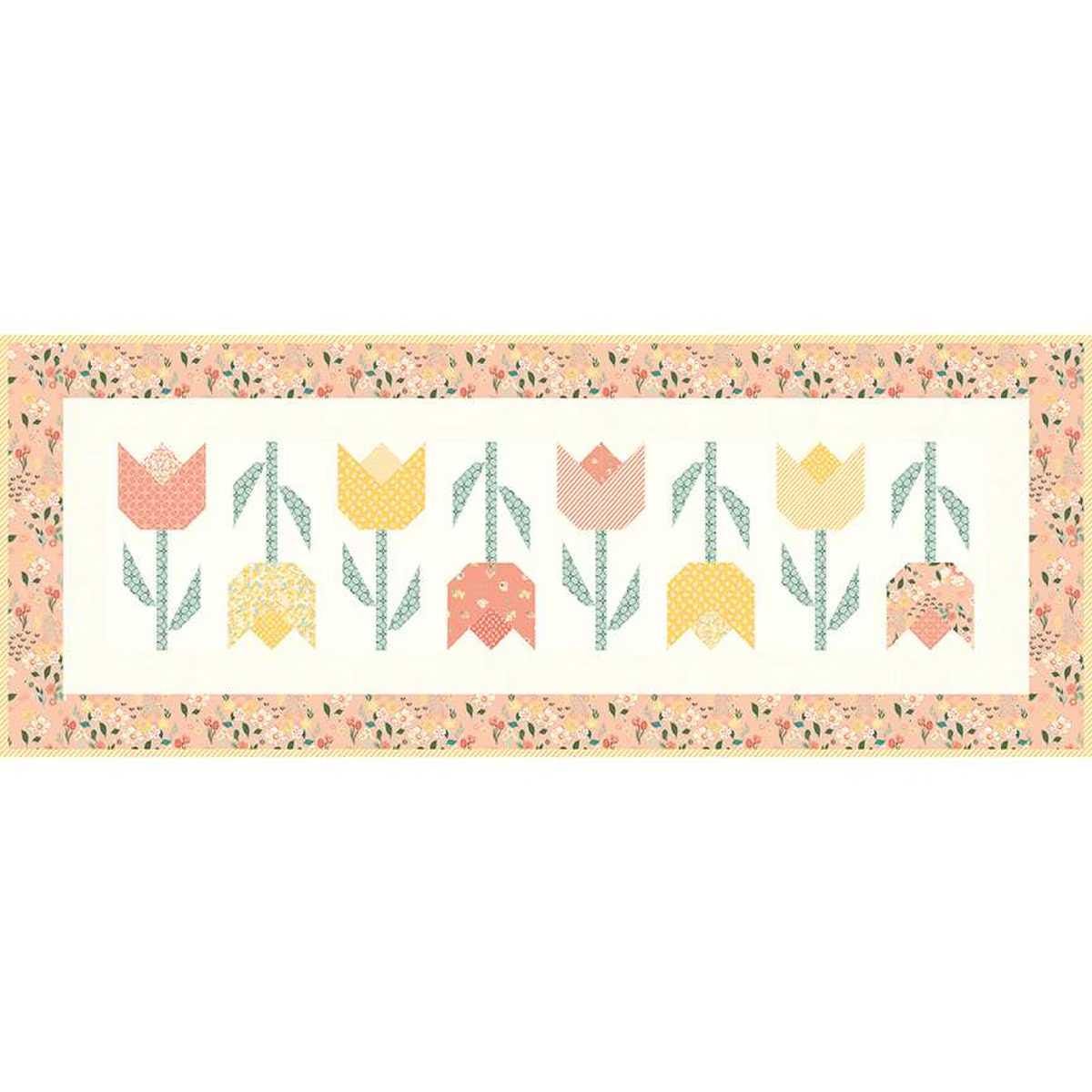 TULIP FESTIVAL Table Runner Pattern by Sandy Gervais - Etsy