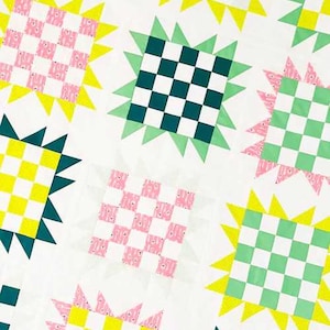 SUNFLOWER PATCH Quilt Pattern