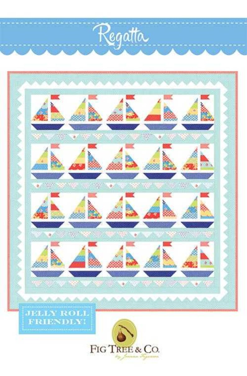 REGATTA Pattern by Fig Tree Quilts - Etsy