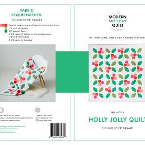 HOLLY JOLLY Quilt Pattern