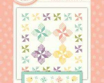 New Beginnings Mat and Chick Runner Pattern by Sandy Gervais of Pieces ...