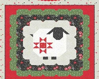 WOOLY WALL HANGING Quilt Pattern by Coriander Quilts