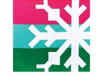 SNOWFLAKE Quilt Pattern