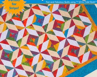 STRIP TUBING Quilt Pattern Book - Etsy
