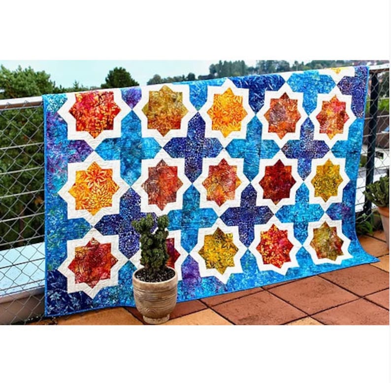 MOROCCAN TILES Quilt Pattern Etsy