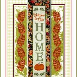 WELCOME TO OUR home autumn machine embroidery pattern by janine babich