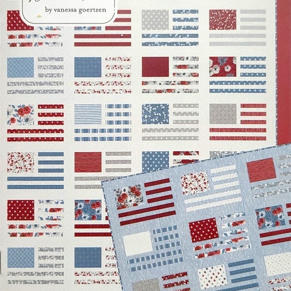 MISS AMERICANA Quilt Pattern by LELLA boutique