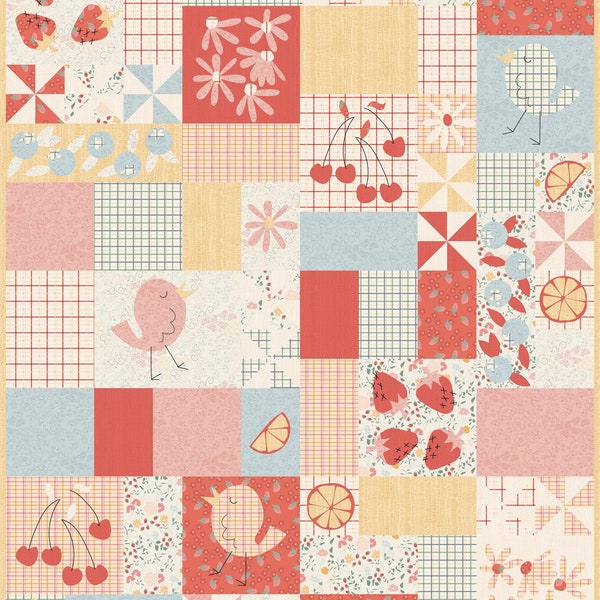 SUNDAY BRUNCH Applique Quilt Pattern by MEAGS & me