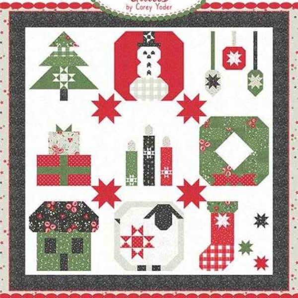 CUDDLE UP SAMPLER Quilt Pattern by Coriander Quilts