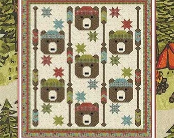 PADDLING BEARS Quilt Pattern