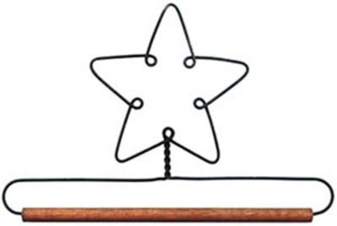 6 Star With Dowel Mini Quilt Hanger Etsy