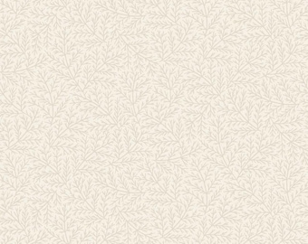 Holiday Stitches: BRANCHES - CREAM Fabric by Maywood Studios (1/2 yd)
