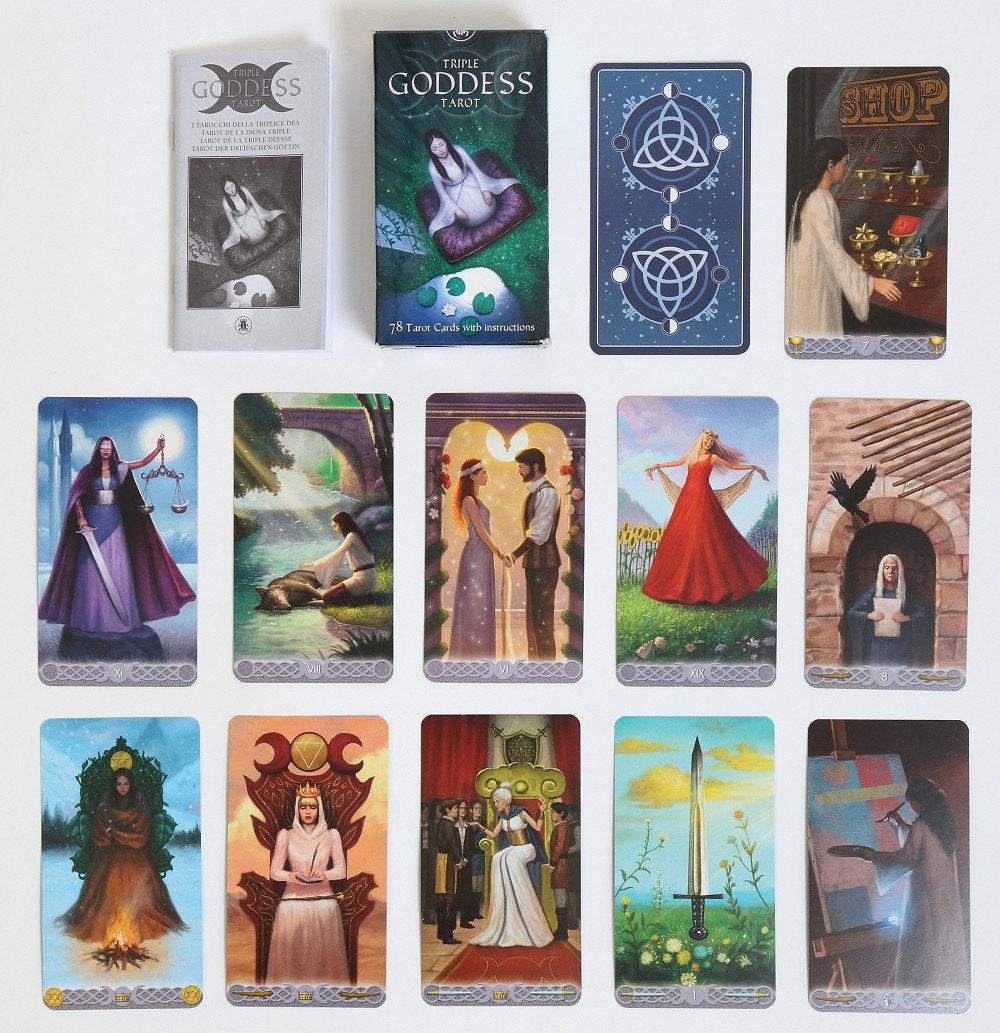 Triple Goddess Tarot Deck Triple Goddess Tarot Deck