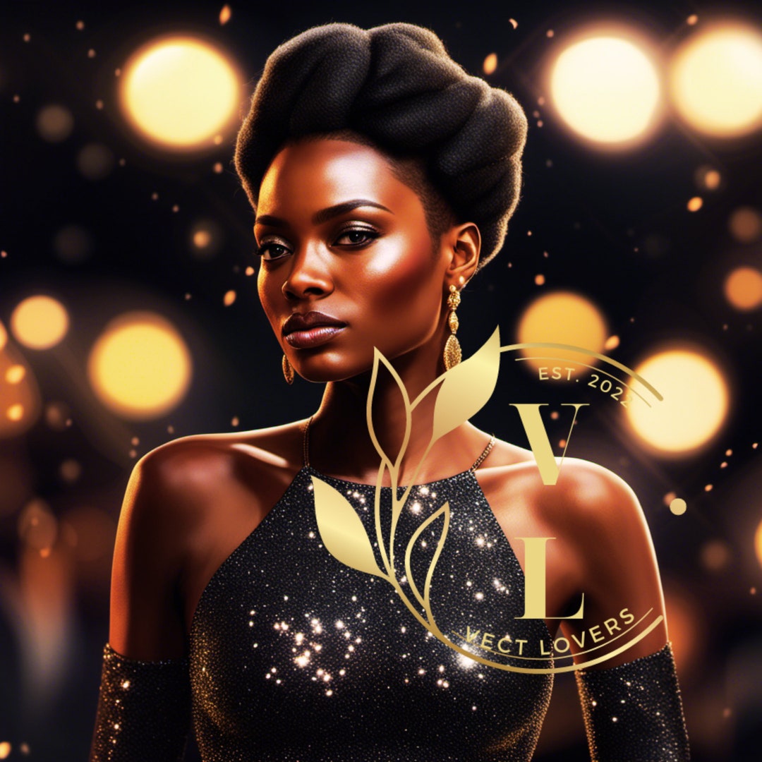 Beautiful Black Woman Clipart Afro, Girl Boss Clipart Black Woman ...