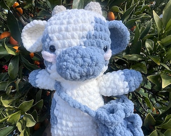 Blueberry Cow Plushie