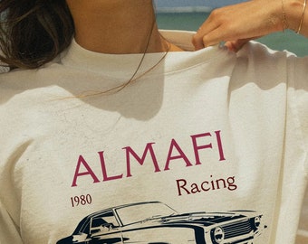 Amalfi Racing T-Shirt - Vintage Italian Motorsport Graphic Tee