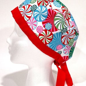 Cap Candy cane print
