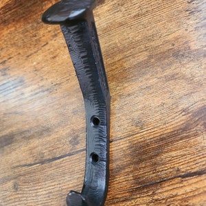 Vintage Cast Iron Railway Spike  Wall Hook