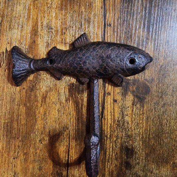 Cast Iron Fish Etsy