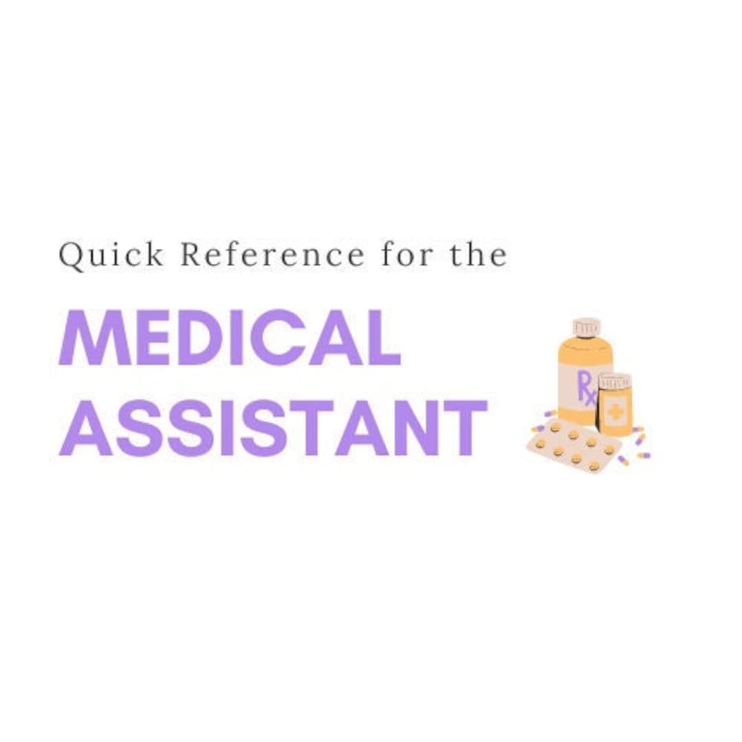 Medical Assistant Flash Cards Etsy