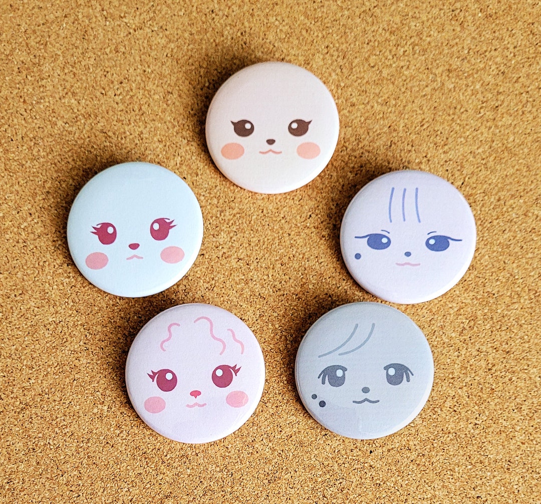 G-IDLE MINIDLE Pinback Buttons | Pins | Kpop Badges | Cute Animal ...