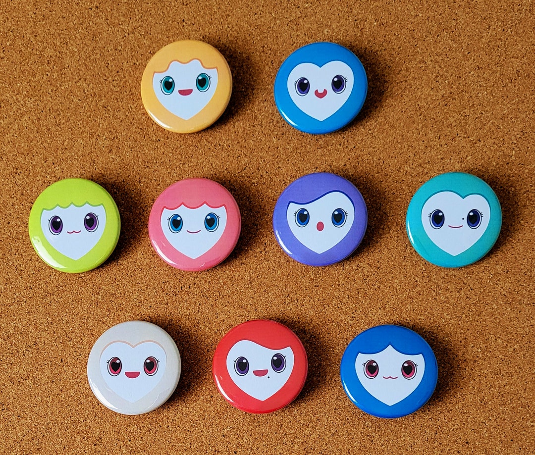 TWICE LOVELYS Pinback Buttons | Pins | Kpop Badges | Cute Magnets