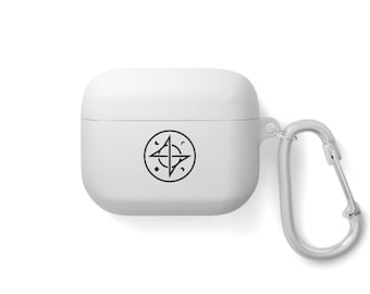 ATEEZ Hongjoong Captain Logo AirPods / AirPods Pro Earphones Case | Kpop Merch for ATINY | Gift for Her & Him | Minimalist Compass