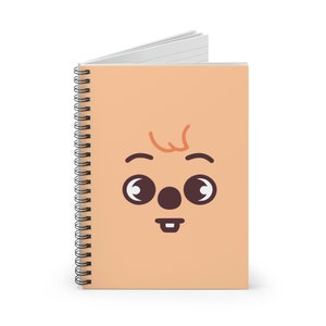 Han Quokka Stray Kids Kpop Lined Spiral Notebook | Soft Cover Journal | Planner