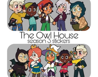 Owl House Halloween Stickers!