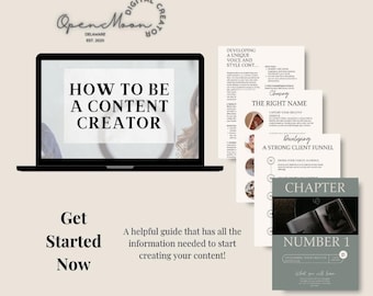 Content Creator Guide: Niche Development, Monetization (36-Page PDF Workbook)