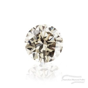 0.30ct Authentic Australian Light Champagne Diamond of Argyle Origin - C1/SI2
