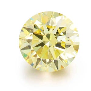 0.01ct authentischer australischer gelber Argyle-Diamant - NFLY