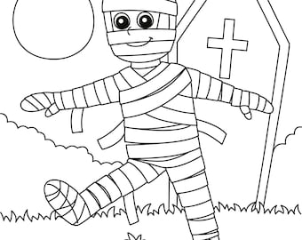 Thanksgiving Coloring Pages - Etsy