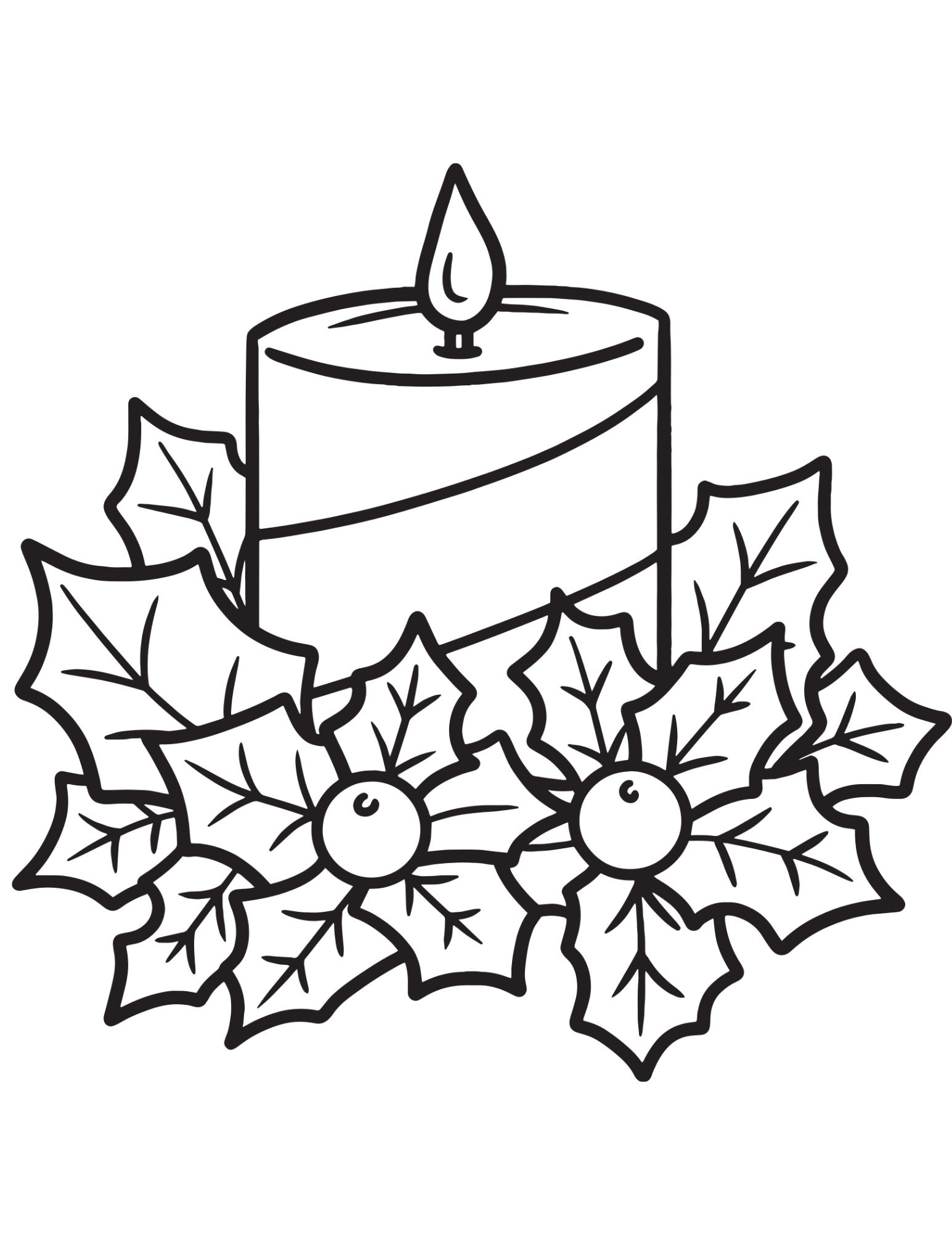 Christmas Coloring Pages - Etsy