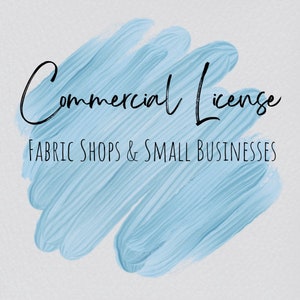 Commercial License for digital files