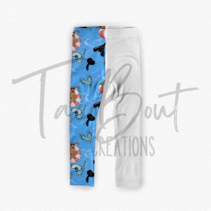 Leggings mock-up, Procreate mock-up, Photoshop mock-up, realistic clothing mockup, kids clothing mock-up
