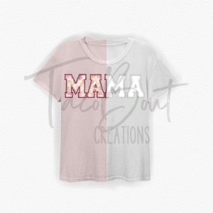 MAMA Shirt mock-up, Procreate mock-up, Photoshop mock-up, shirt mock-up template, realistic clothing mock-up template