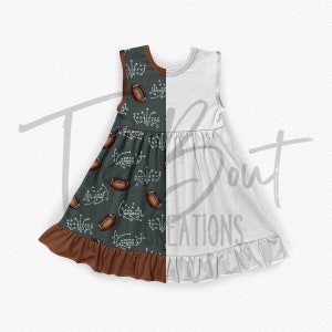 Tank Twirl dress mock-up template, Procreate mock-up template, Photoshop mock-up template, realistic clothing mock-up