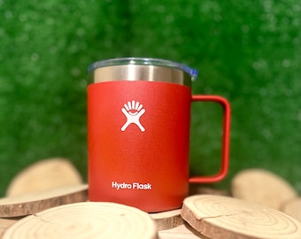 12 Oz Insulated Coffee Mug / Tumbler / Hot & Cold Container / Hydroflask -  Etsy
