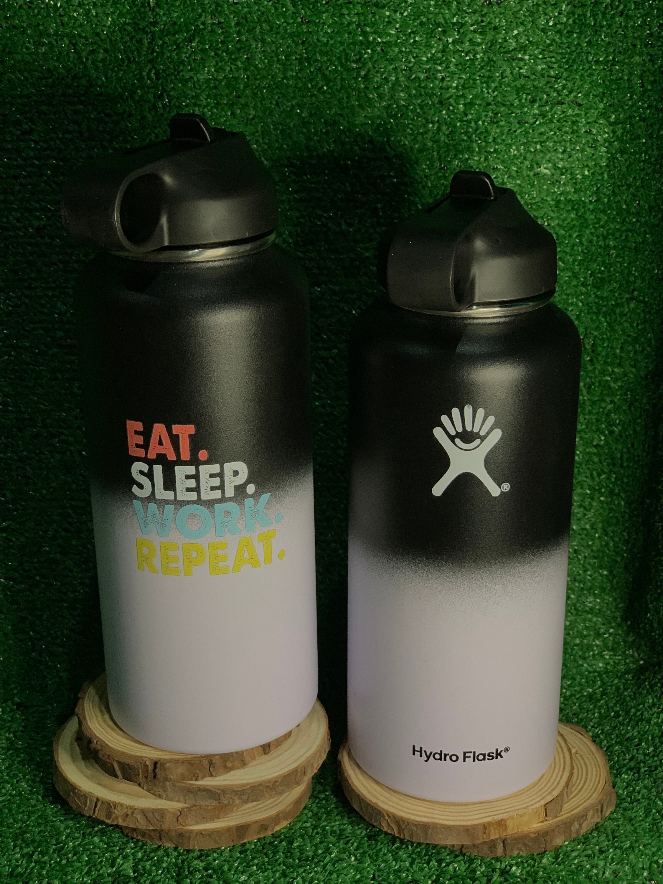 24 COLD & 12 HOT Hydro Flask Water Bottle Stainless Steel 40 oz With Straw  Lid🔥