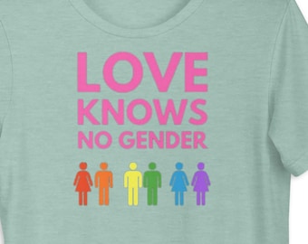 Love Knows No Gender Unisex t-shirt
