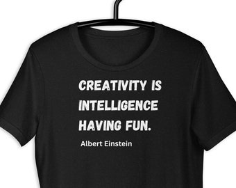 Einstein Creativity Unisex t-shirt