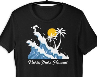 Northshore Hawaii Surf Unisex t-shirt