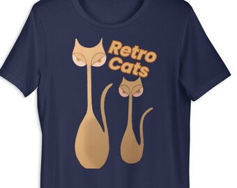Retro Cats Unisex t-shirt