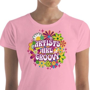 Artist Groovy Women's short sleeve t-shirt image 1