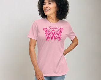 Pink Ribbon Survivor Women's Relaxed T-Shirt