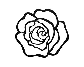 Rose Flower Metal Art