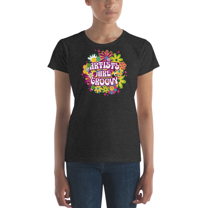 Artist Groovy Women's short sleeve t-shirt