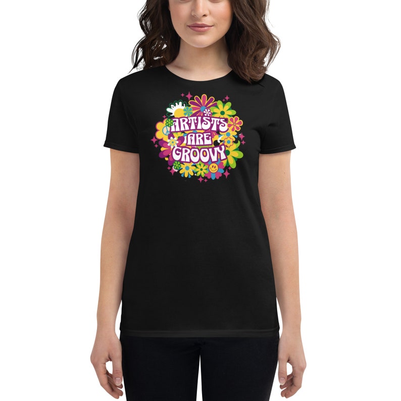 Artist Groovy Women's short sleeve t-shirt